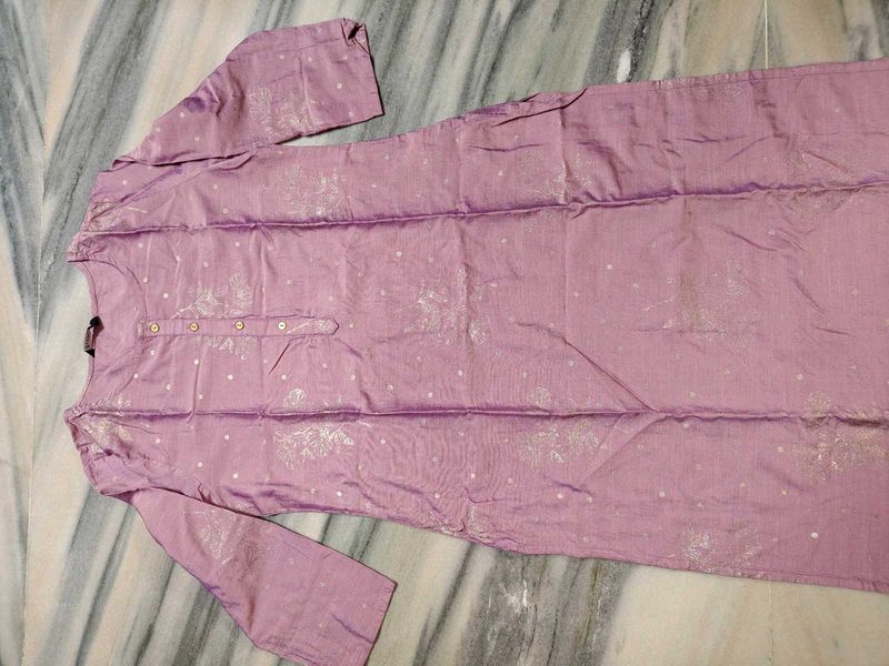 Elegant Lavender Kurta