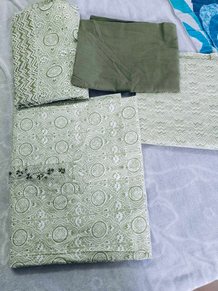 Sage Green Dress Material