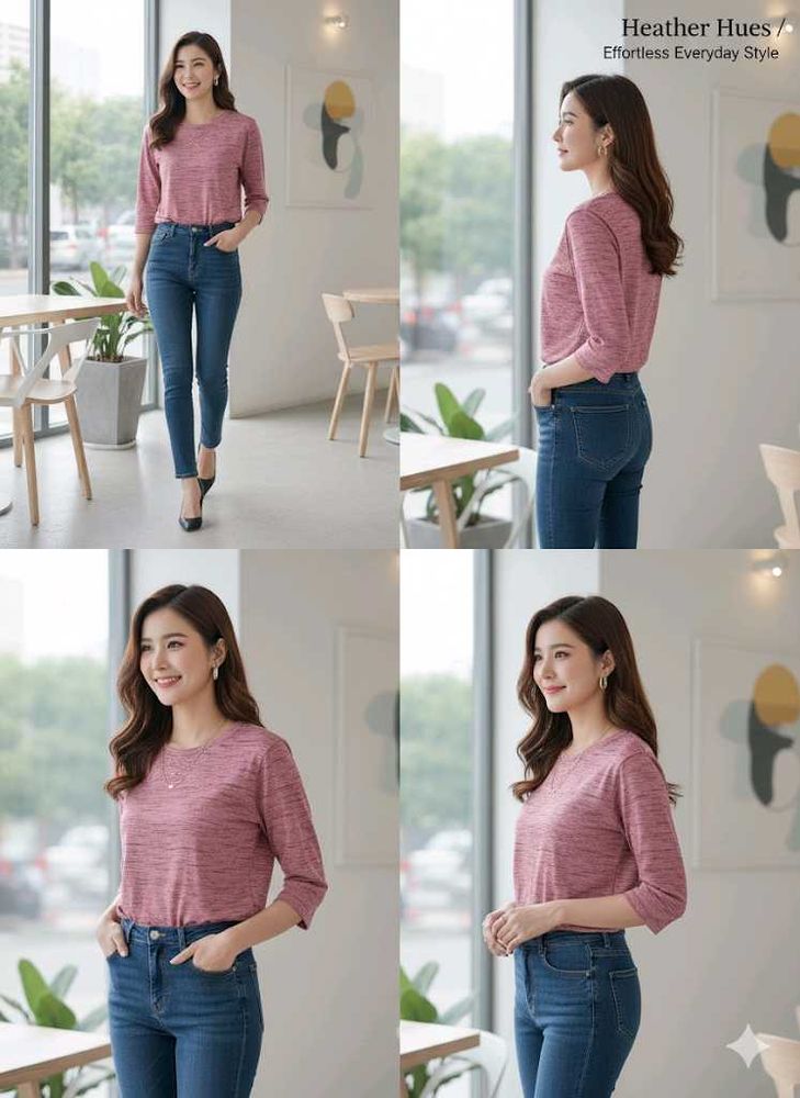 Pink Heather Hues Top