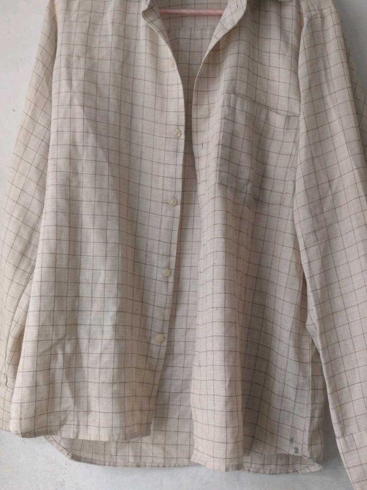 Checked Long Sleeve Shirt