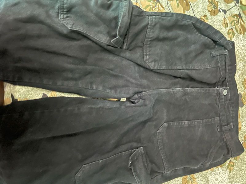 Black Cargo Pants