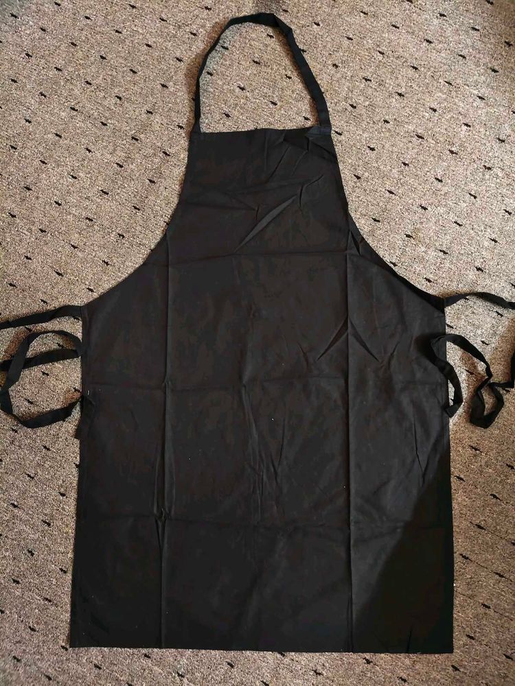 Black Apron Cotton
