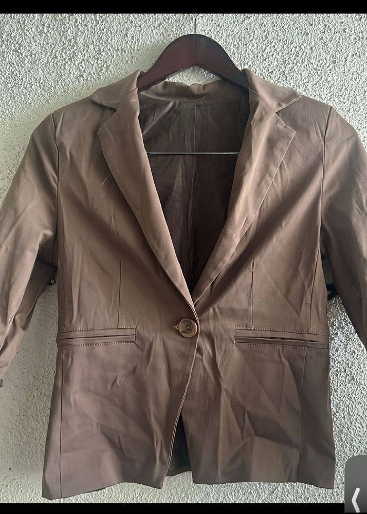 Brown Blazer