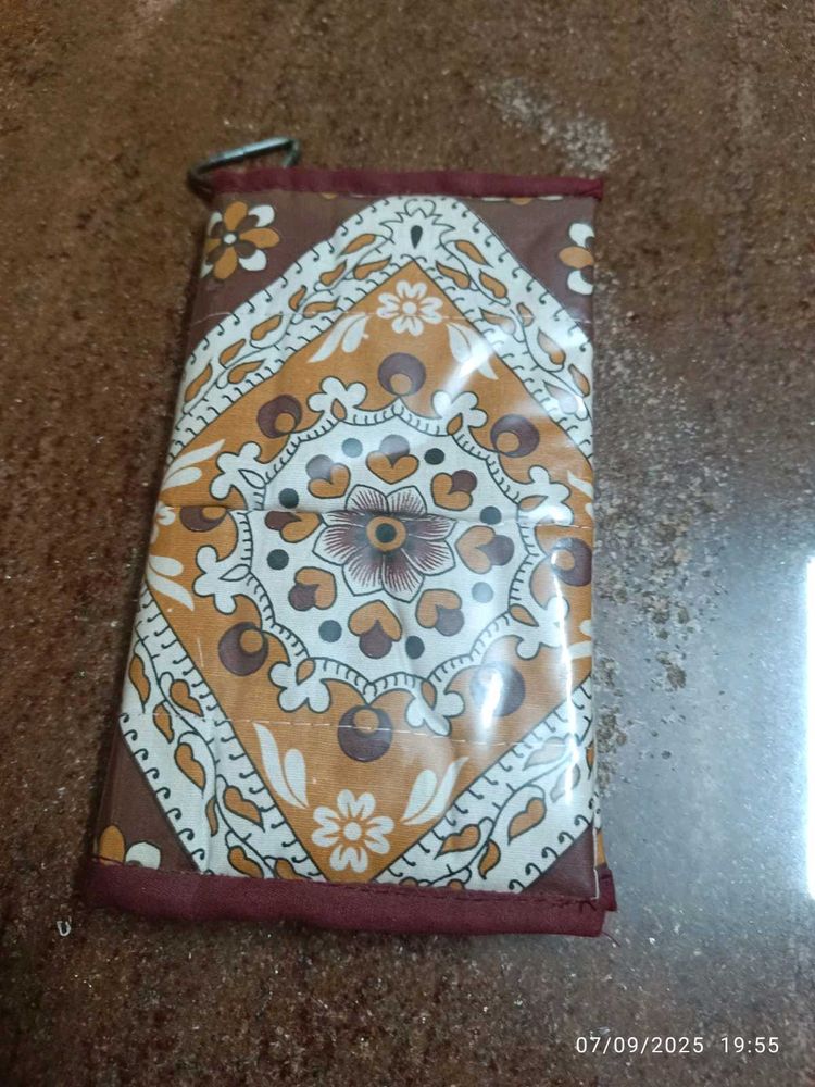 Floral Patterned Wallet