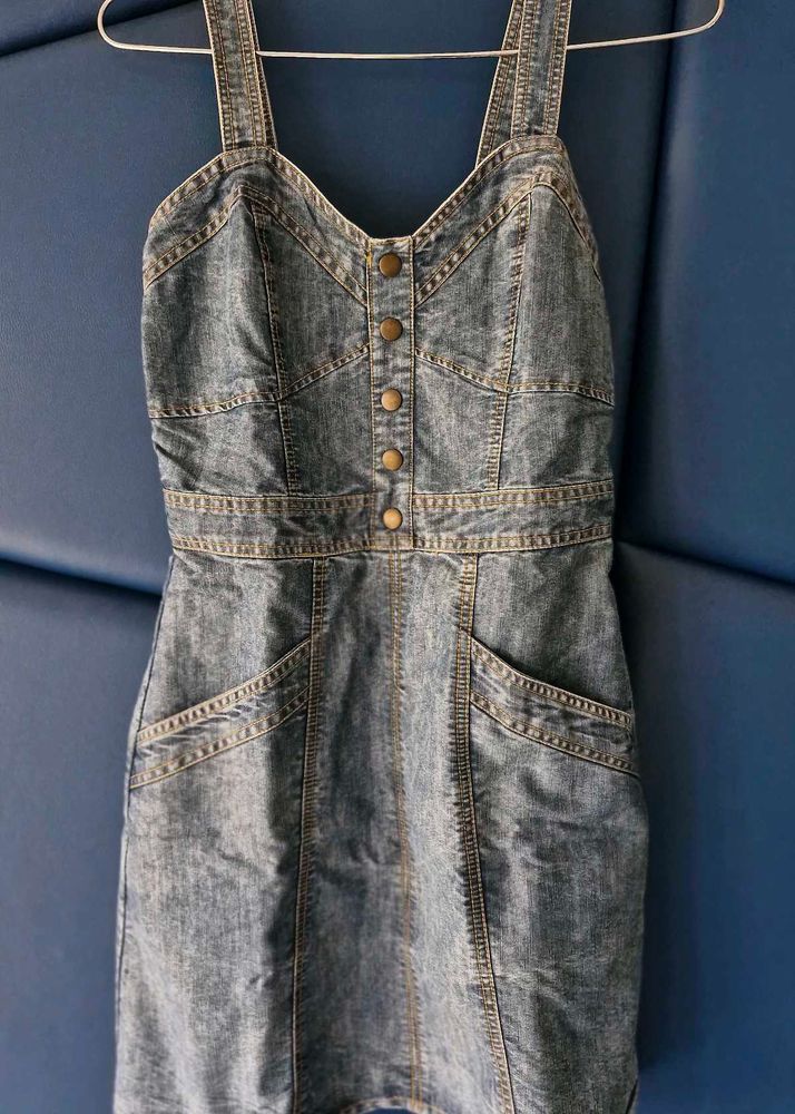 Denim Mini Dress