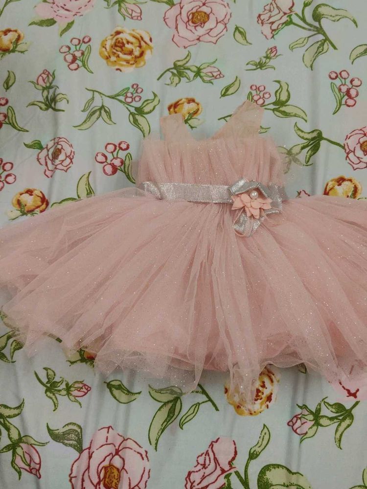 Cute Pink Tulle Dress
