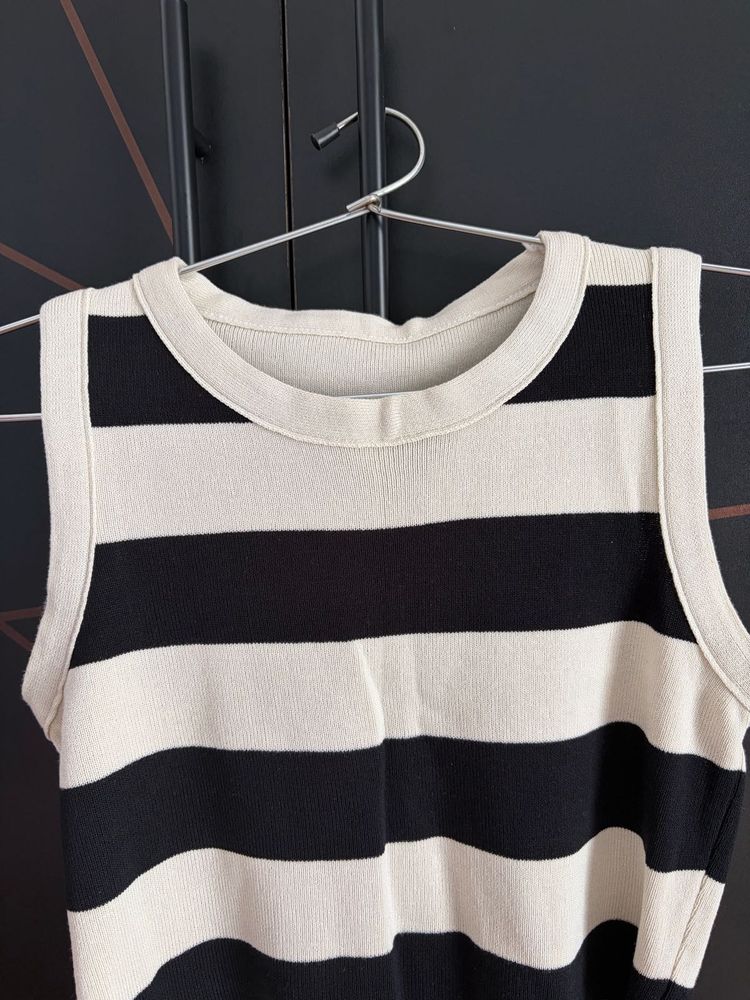 Striped Sleeveless Tank Top