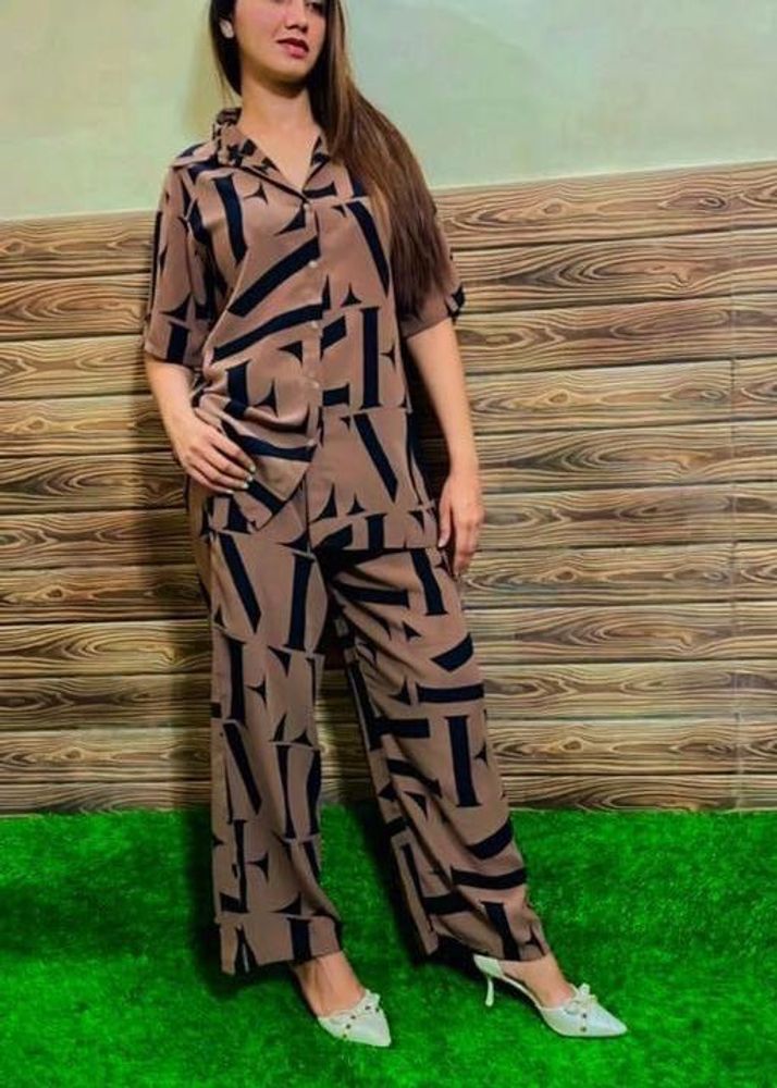 Stylish Printed Co-ord Set