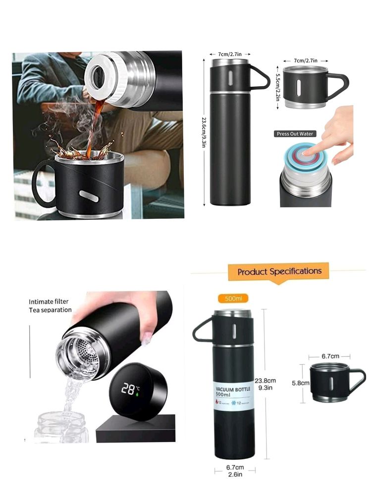 Vacuum flask Set - 500 Ml