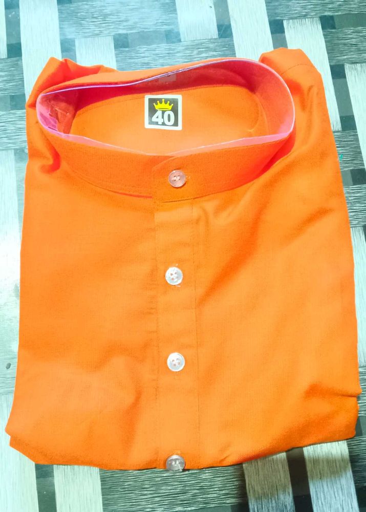 Orange Kurta