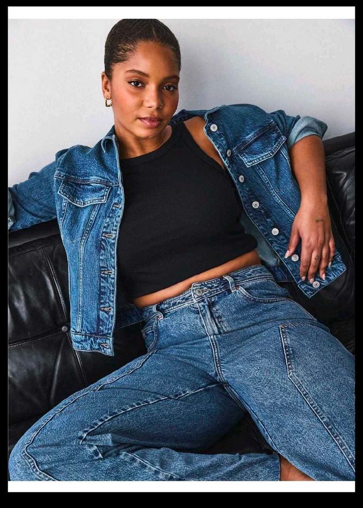 Denim Plus Size Jacket