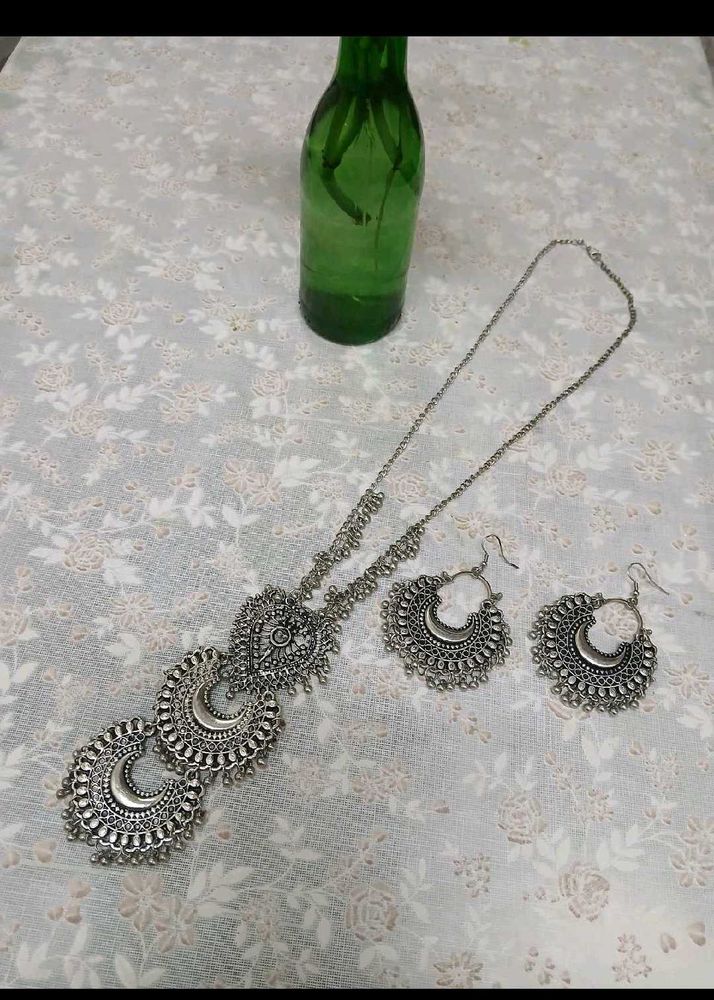 Earrings Necklace Combo Low Price
