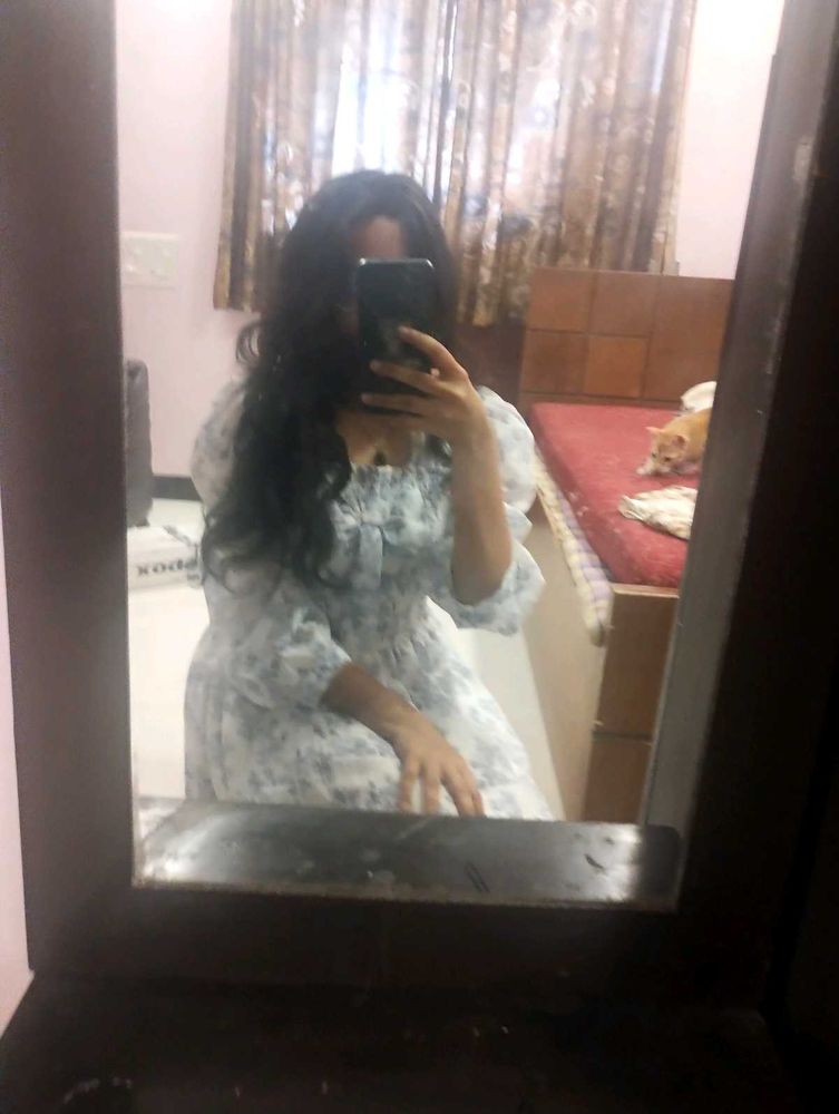 Floral Print Midi Dress