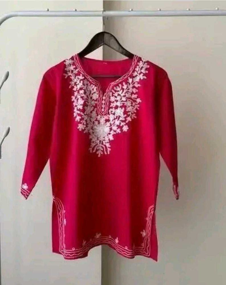 2 Set Of Top/ Kurti Chikan-karhai