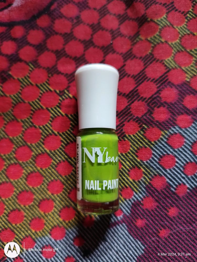 NYbae Preety Pastels Green Nail Polish