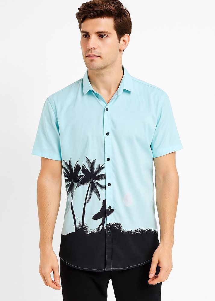 SMART POLYESTER SHIRT FOR MEN