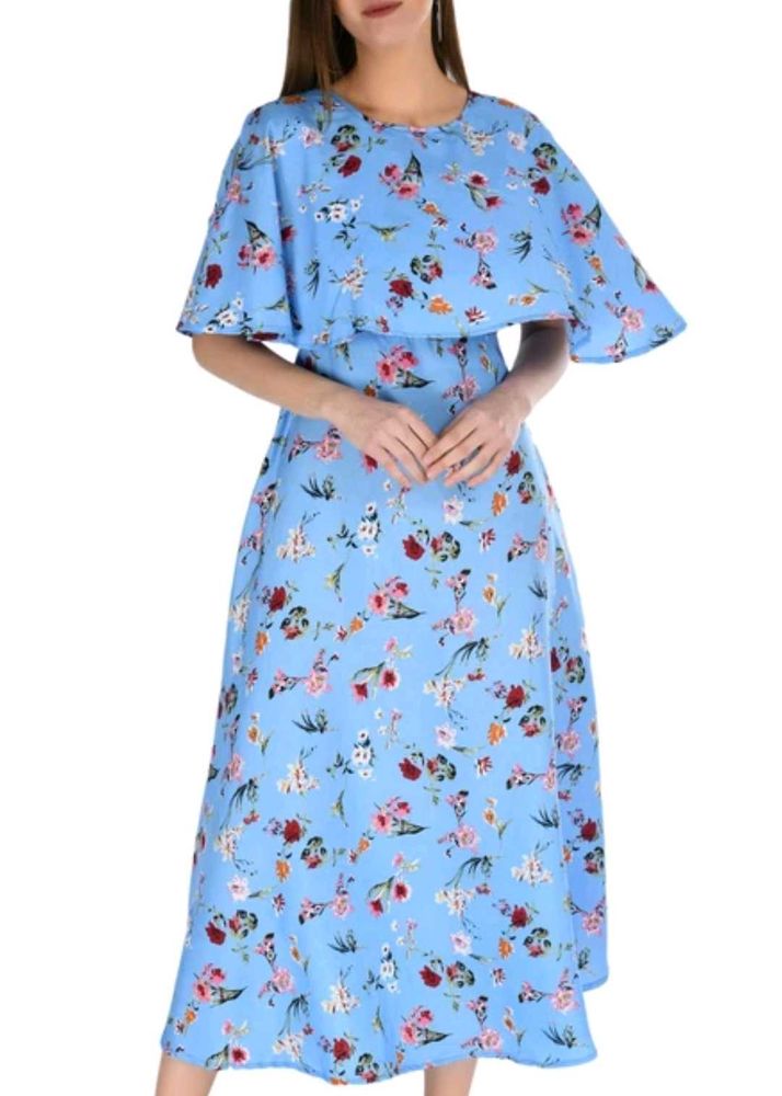 Floral Print Midi Dress