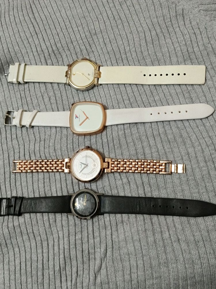 Ladies Watch Combo Of 4