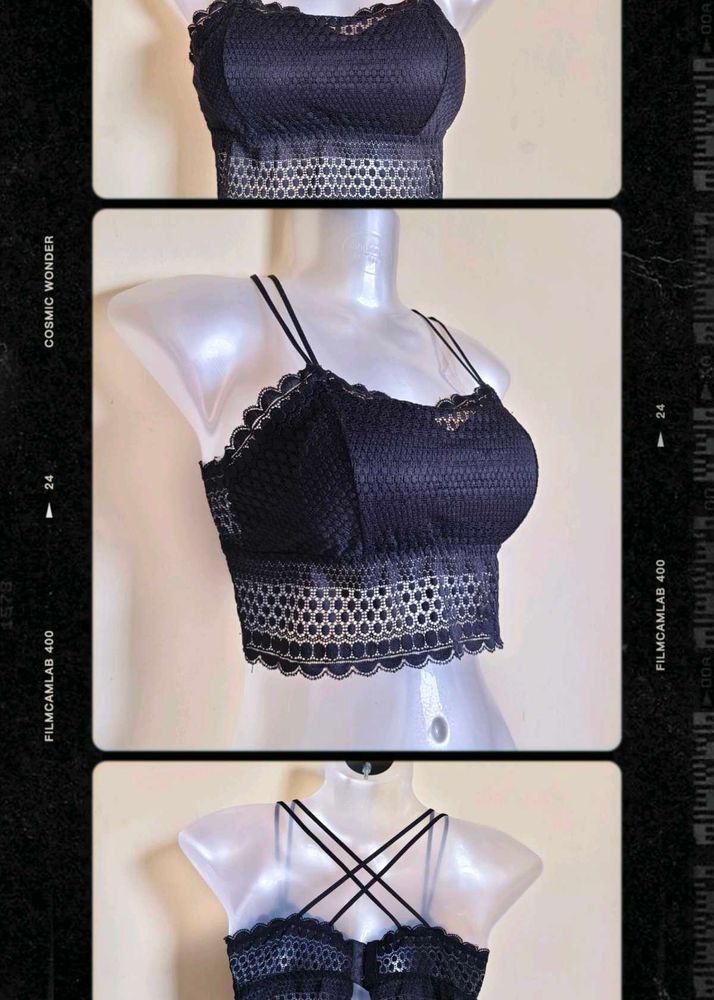 🆕SizeM/L 🎁Buy 2 Get 1 Free🎁 Lace Bralette Top