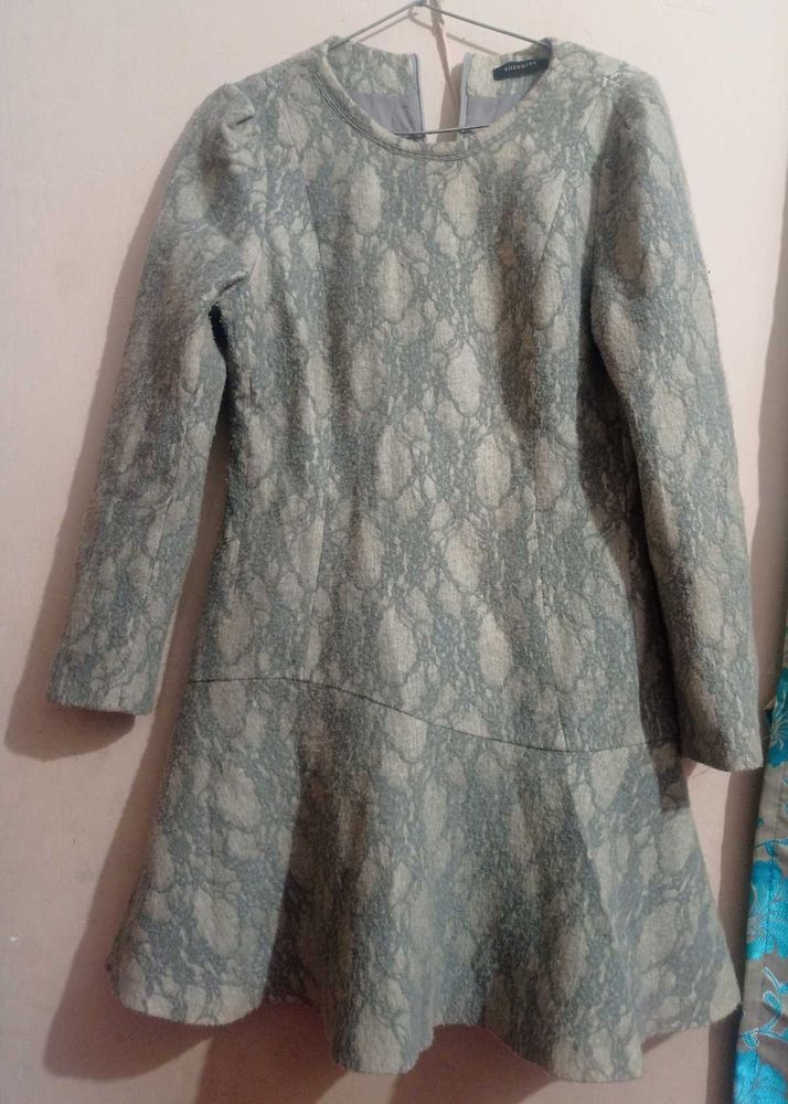 Mini Woolen Dress