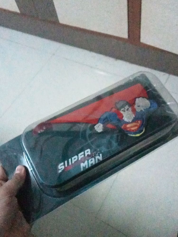 SUPERMAN PENCIL BOX FOR BOYS