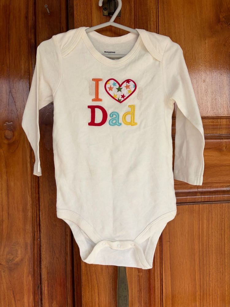 new Cute 'I Heart Dad' Onesie