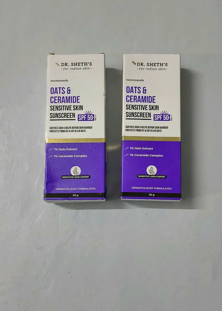 100% New Sunscreen Pack Of Two