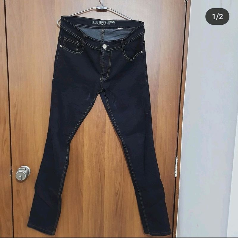 Black Denim Skinny Jeans