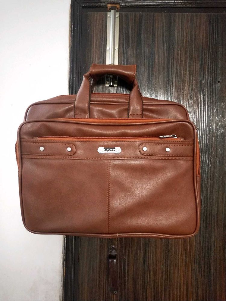 Brown Laptop Bag/Briefcase