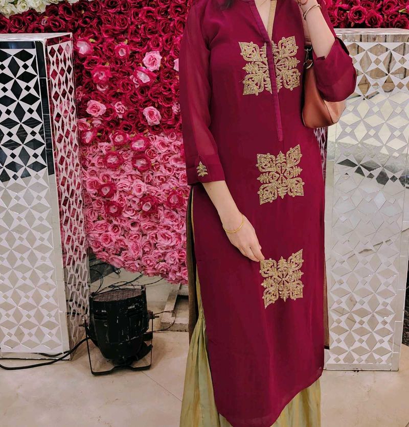 Pratap Sons High Quality Chiffon Kurti