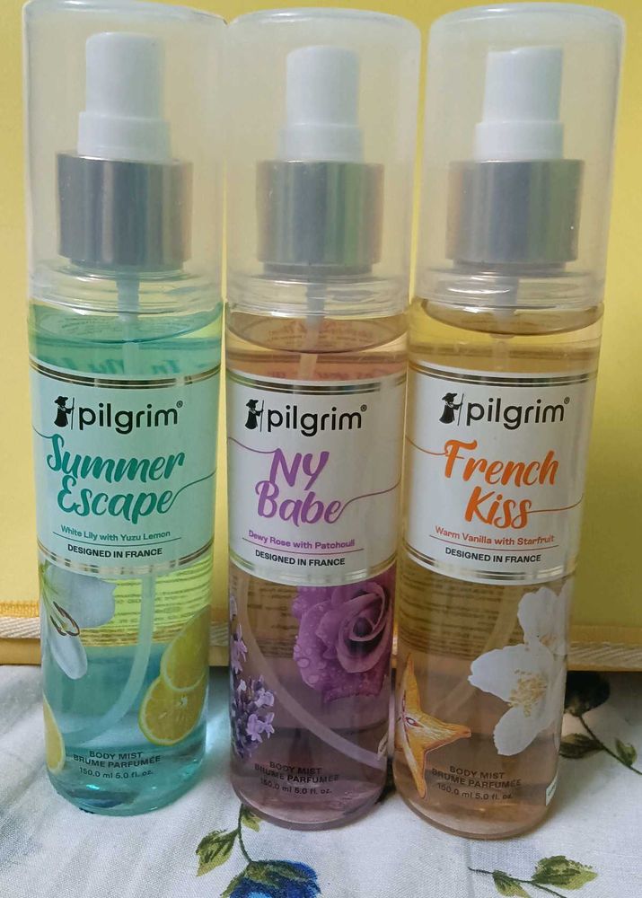 Pilgrim Body Mist Set