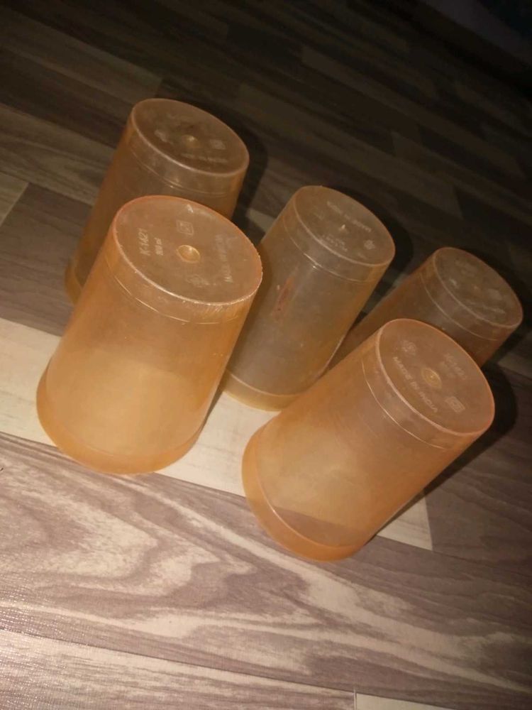 Plastic Glasses(Set of 5)
