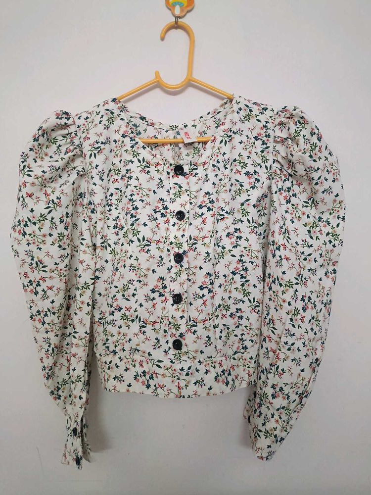 Floral Crop Top