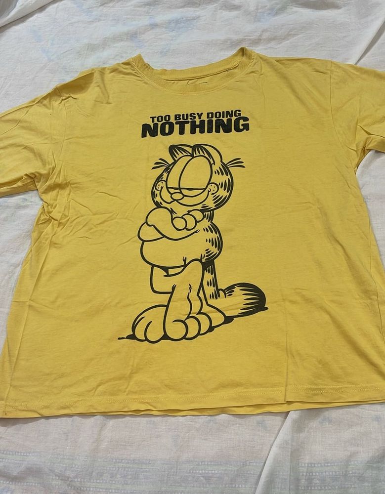Garfield Tee - Too Busy Doing Nothing