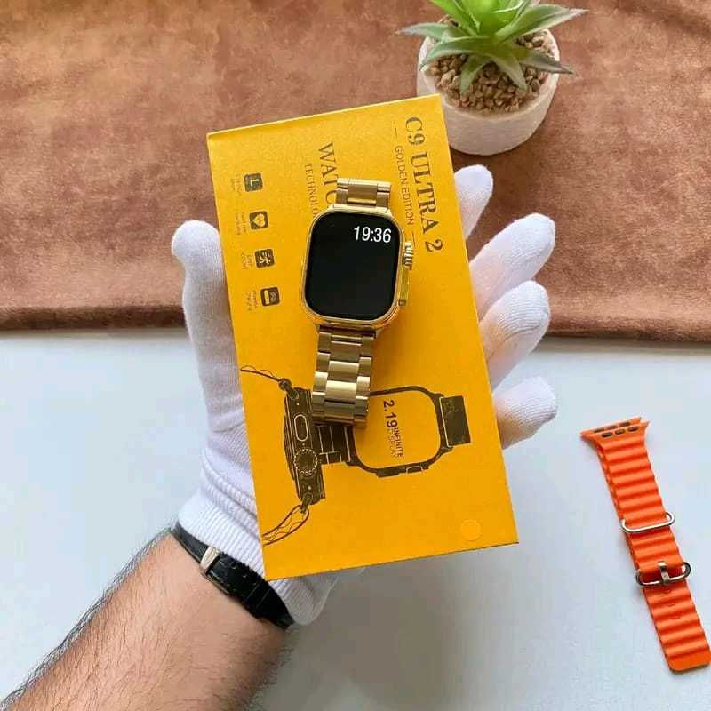 C9 Ultra 2 Golden Edition Smartwatch