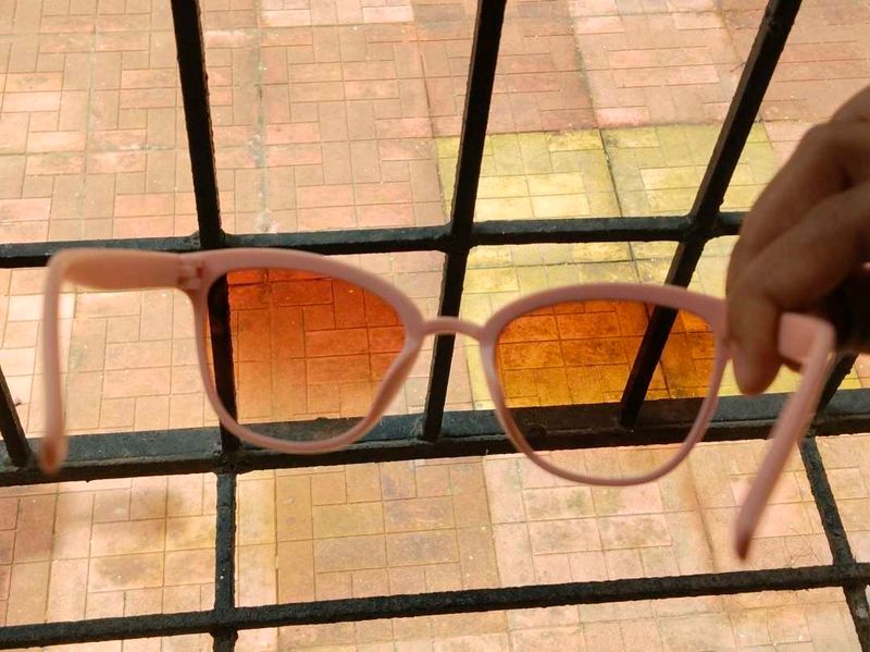 Retro Peach Sunglasses