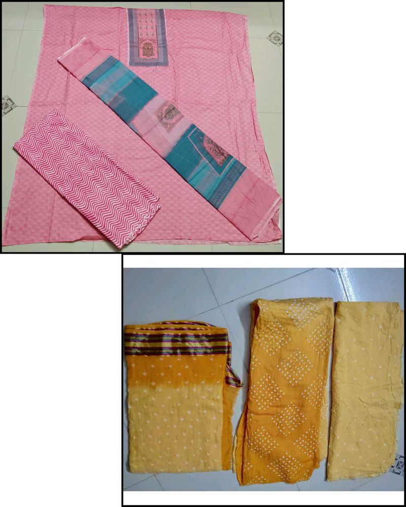 Combo Of 2 Dress Material