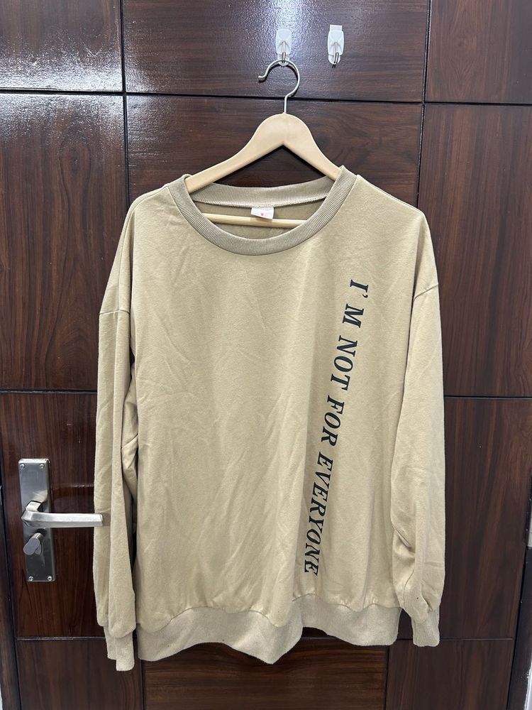 Oversized sweatshirt