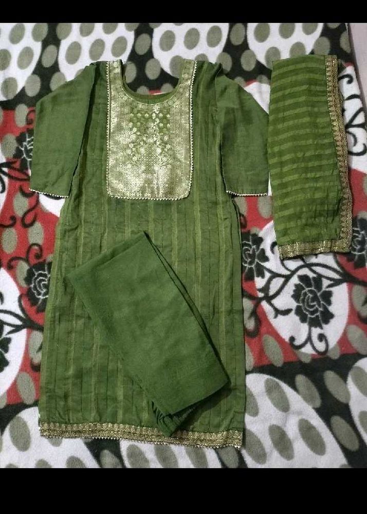 Kahi Kurti &amp; Plazzo with Dupatta suit