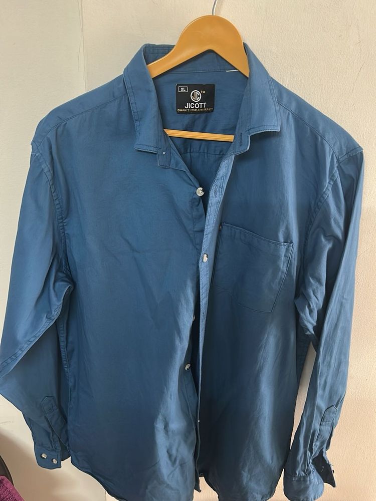Jicott Blue Shirt