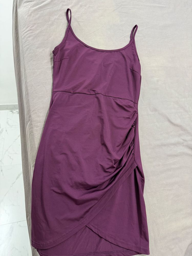 Purple Mini Dress
