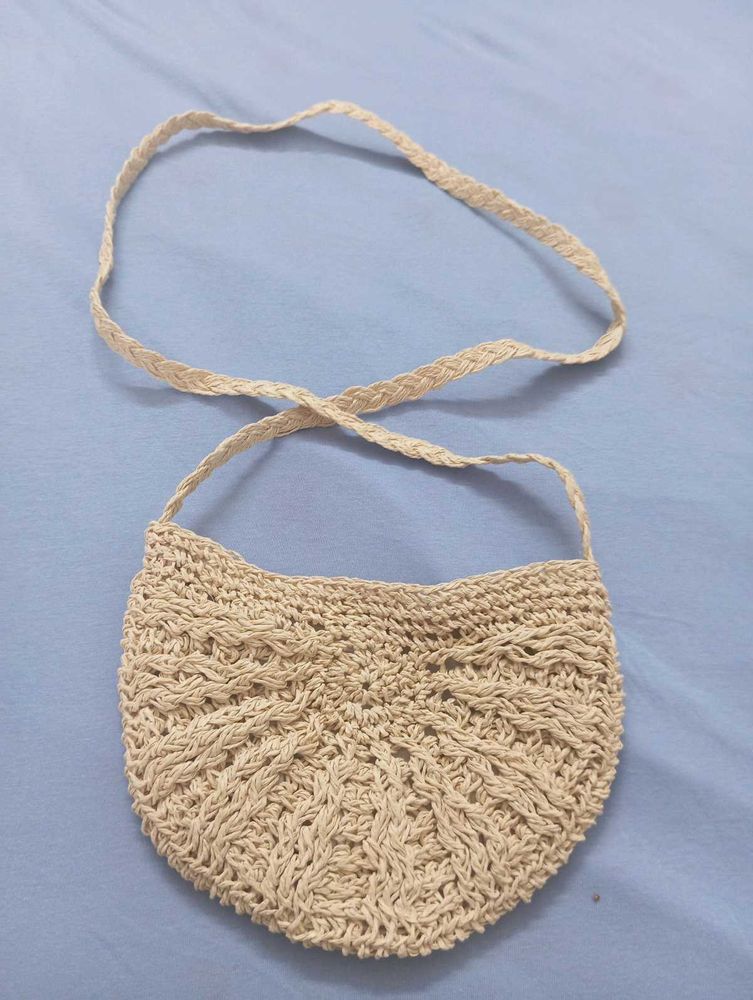Crochet Crossbody Bag