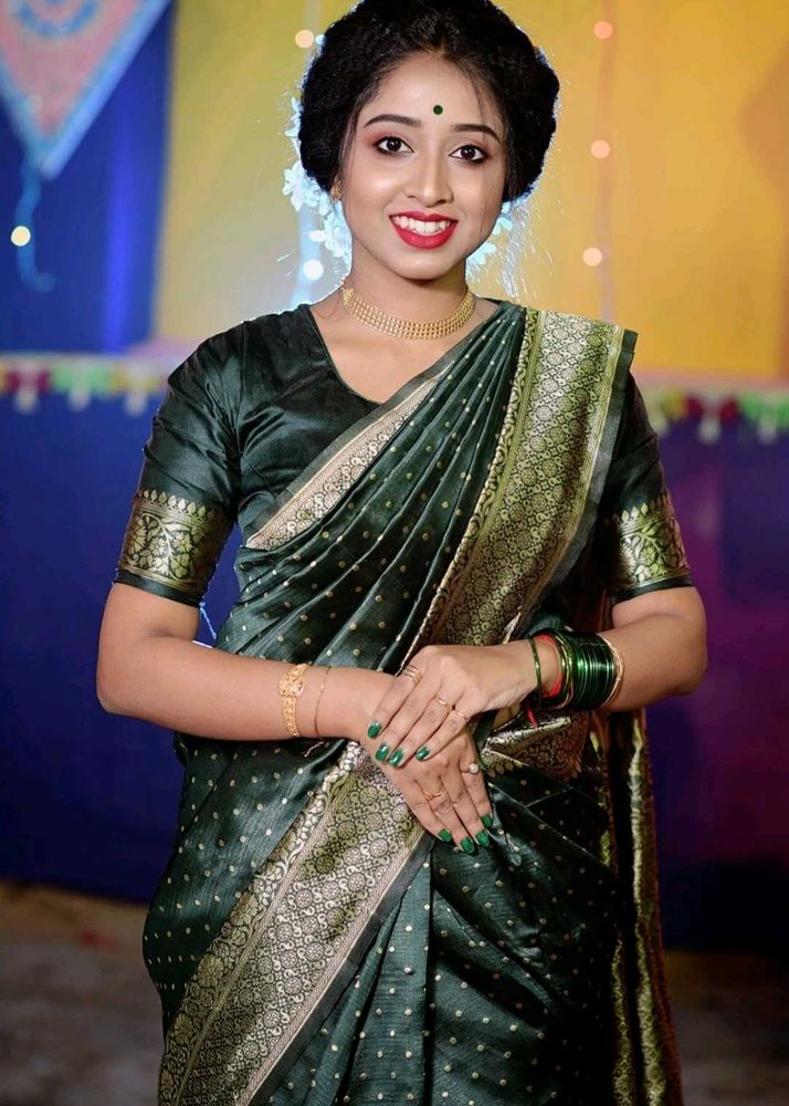 New With Tag Banarasi Silk Saree 🔥