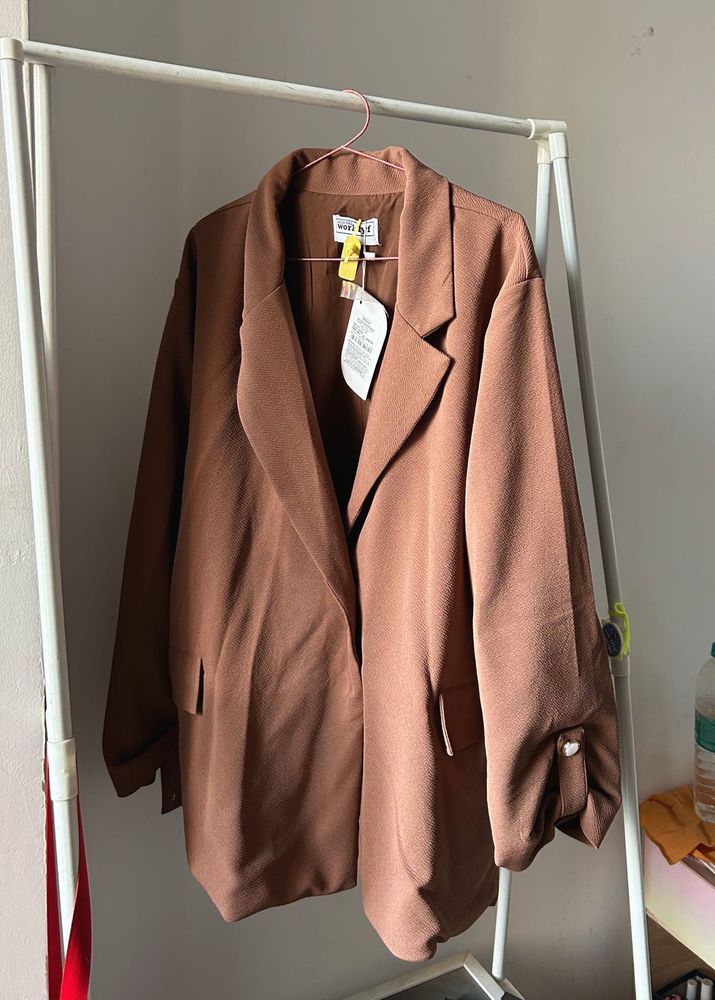 Elegant Brown Blazer