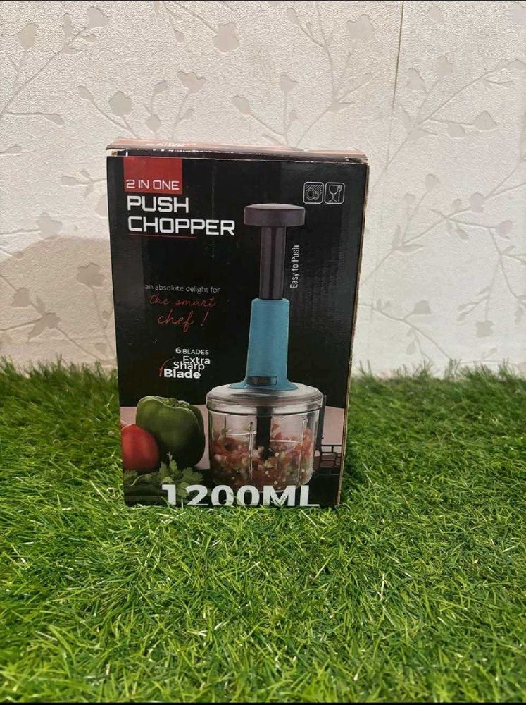 2 In 1 Push Chopper