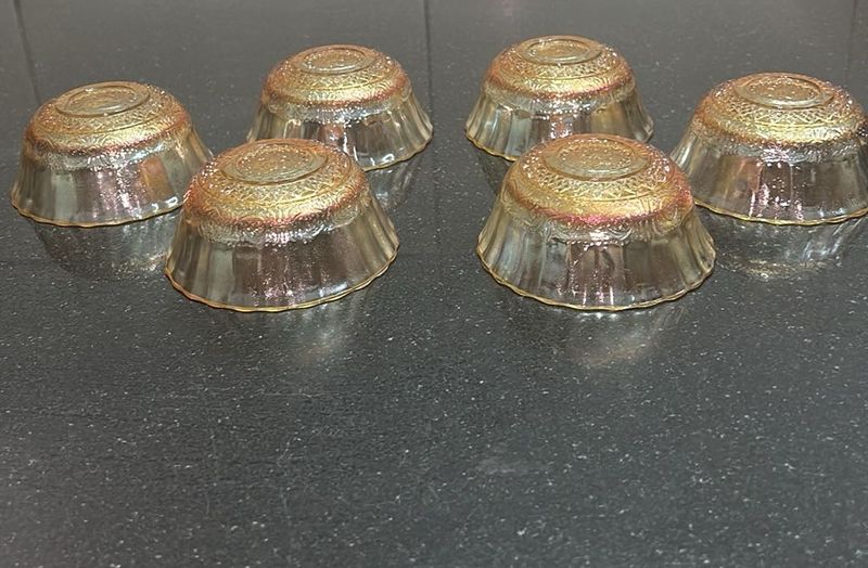 Vintage Dessert Bowls (Set of 6)- New