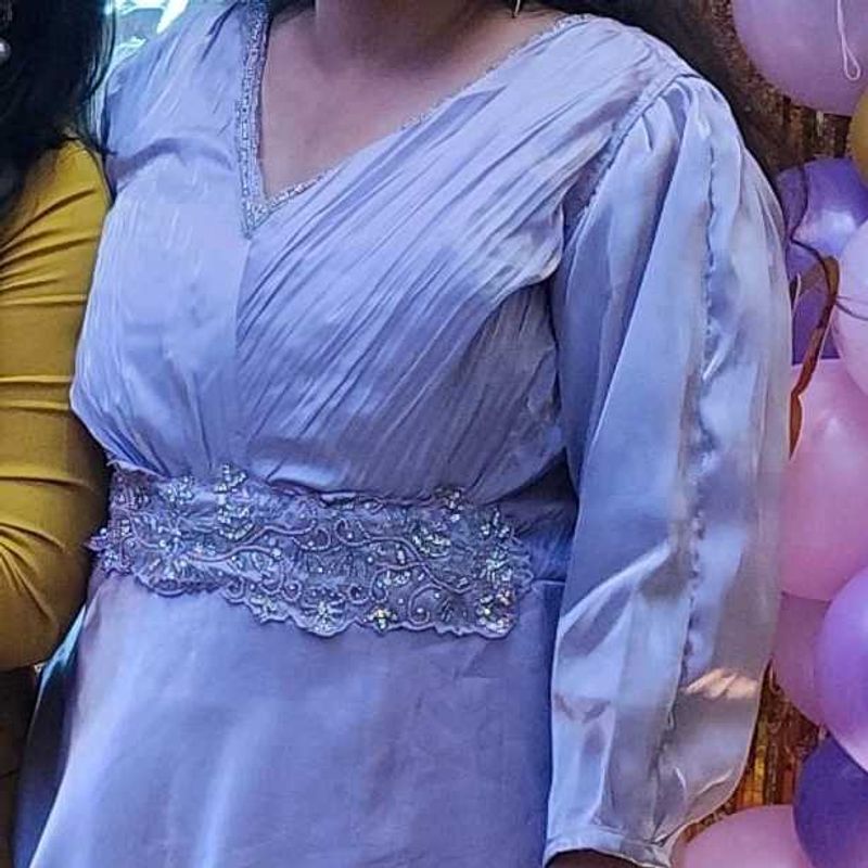 Elegant Lavender Dress