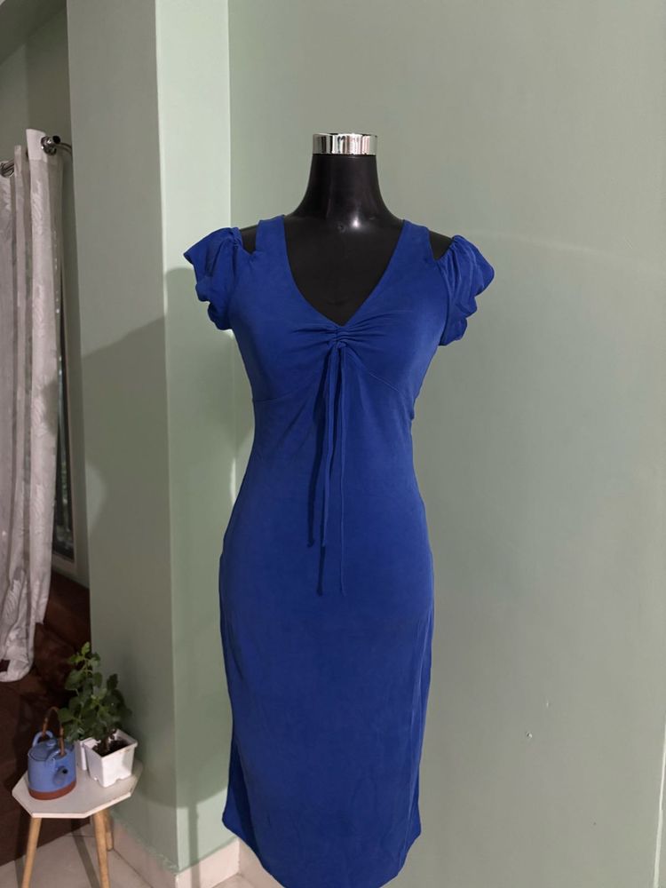Blue Bodycon Dress