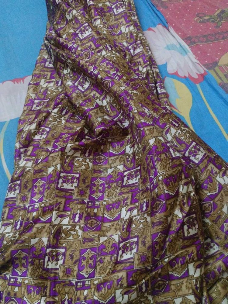 New Satin Silk Saree