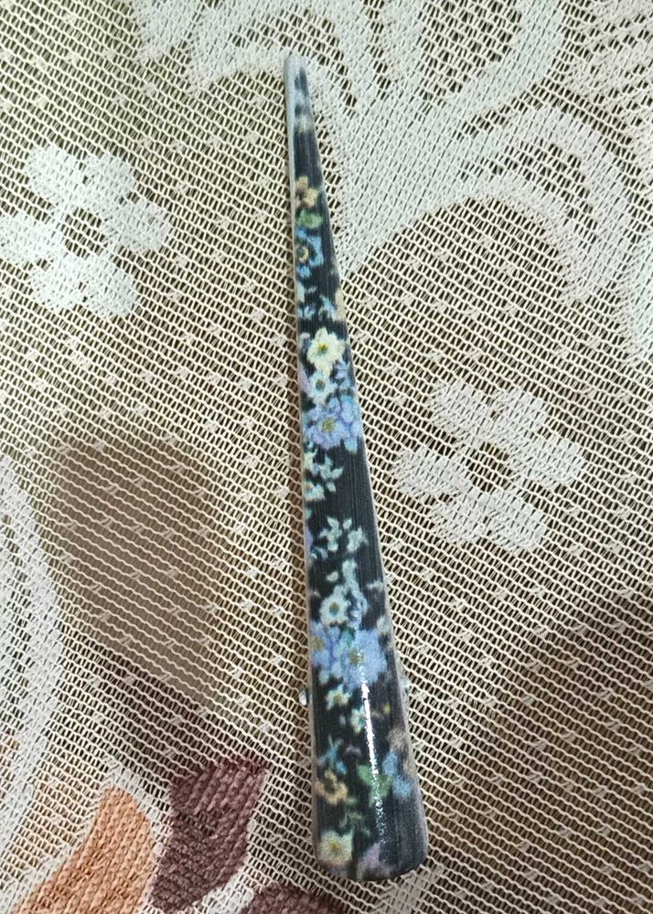 Blurry floral print Hair Claw 🌸